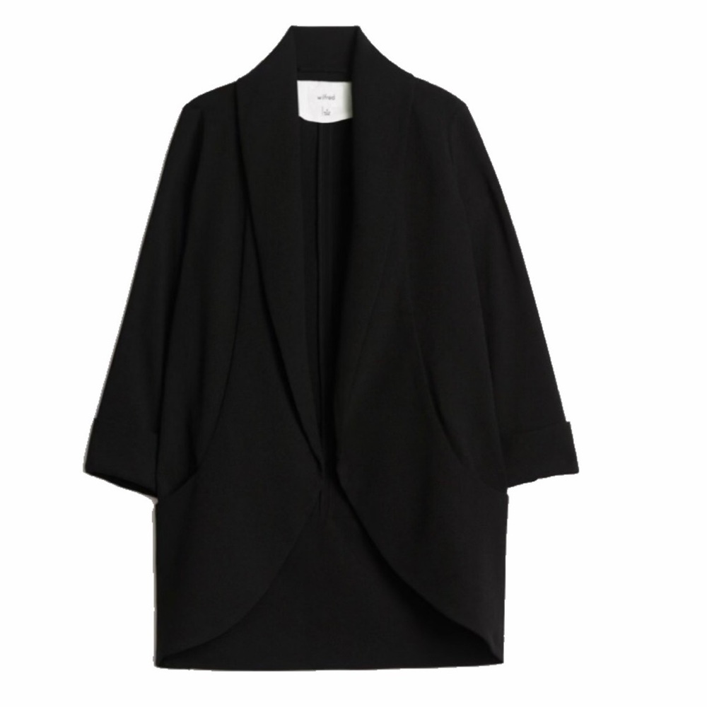 Aritzia Wilfred Chevalier Drapey Blazer